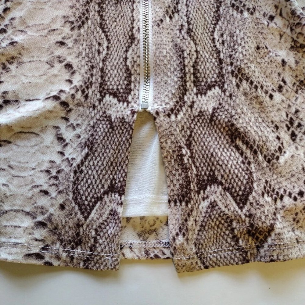 Bar Iii Essentials Womens Xs Snake Python Halter … - image 8